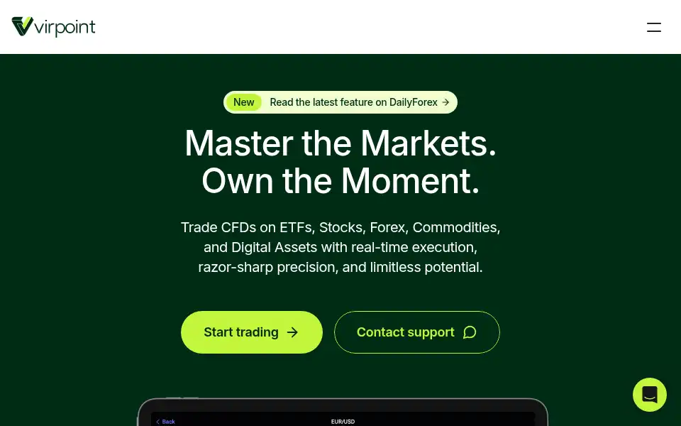 Screenshot of virpoint.com