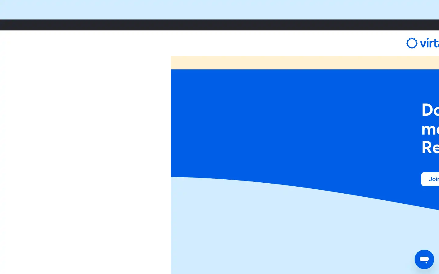 Screenshot of virtahealth.com