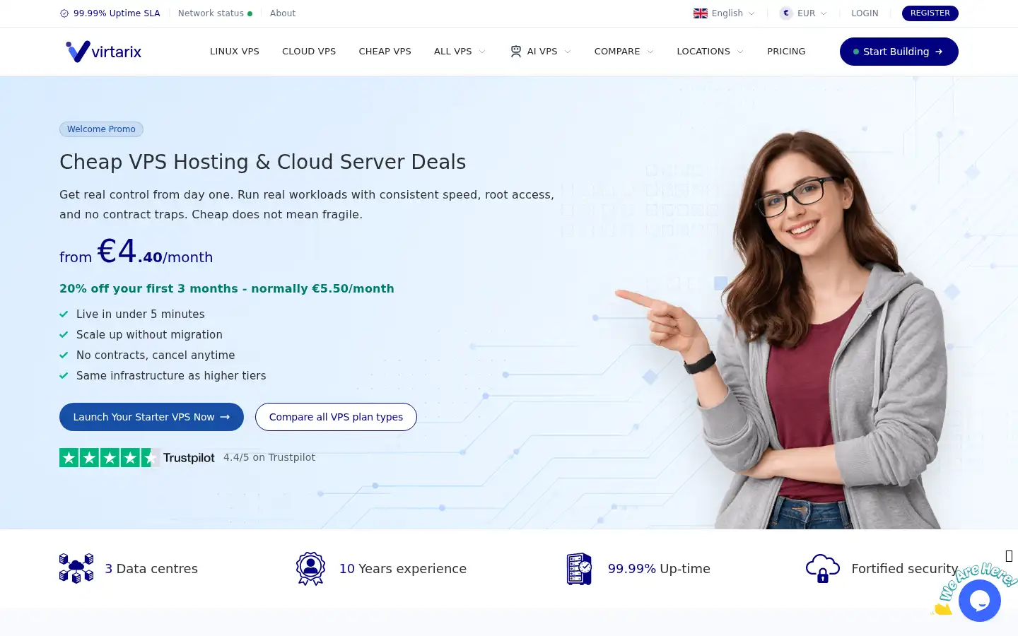 Screenshot of virtarix.com