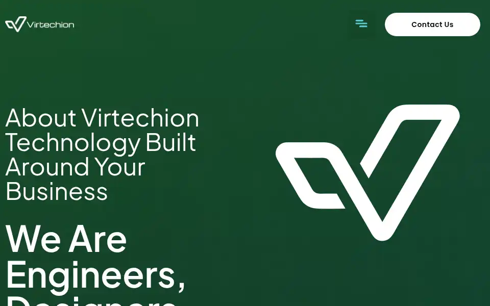 Screenshot of virtechion.com
