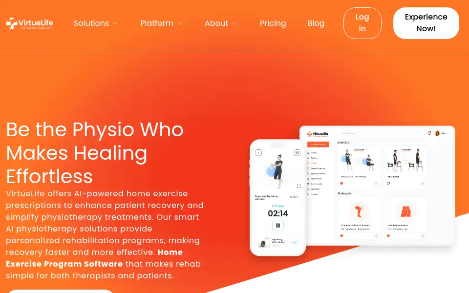 Screenshot of virtuelife.ai