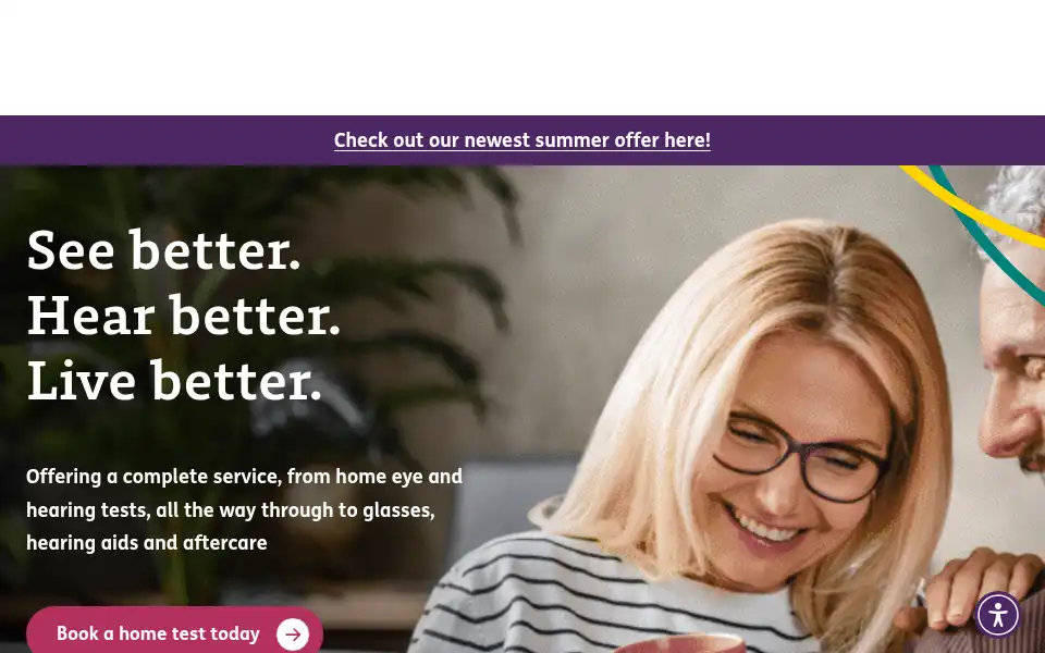 Screenshot of vision-call.co.uk
