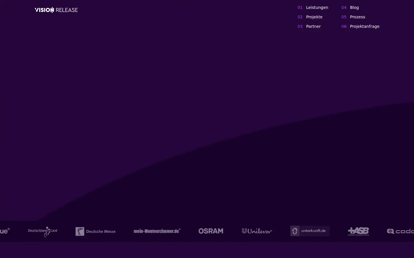 Screenshot of vision-release.com