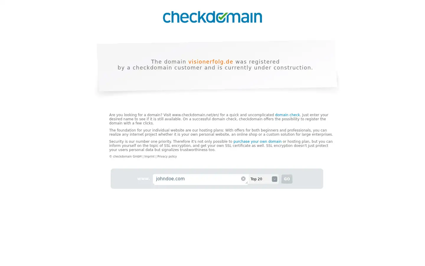Screenshot of visionerfolg.de