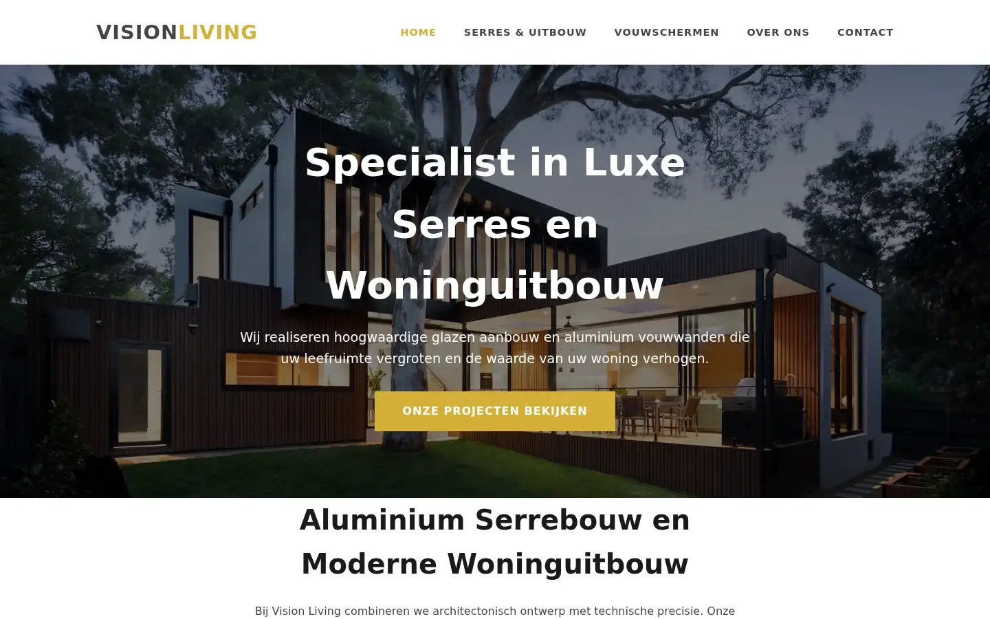 Screenshot of visionliving.nl