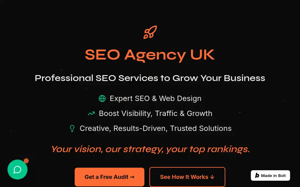 Screenshot of visionstandsseo.com