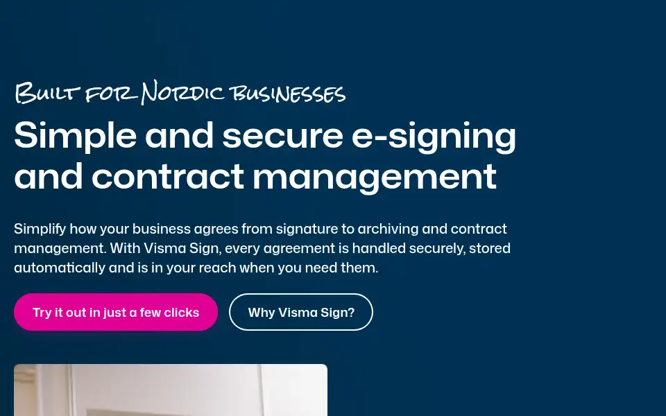 Screenshot of vismasign.com