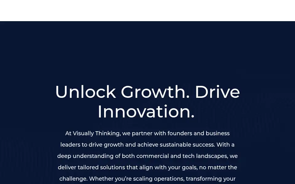 Screenshot of visuallythinking.co.uk