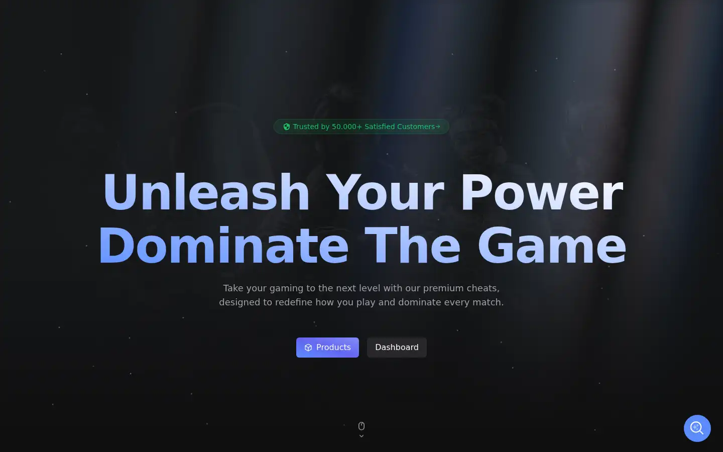 Screenshot of visuals.gg