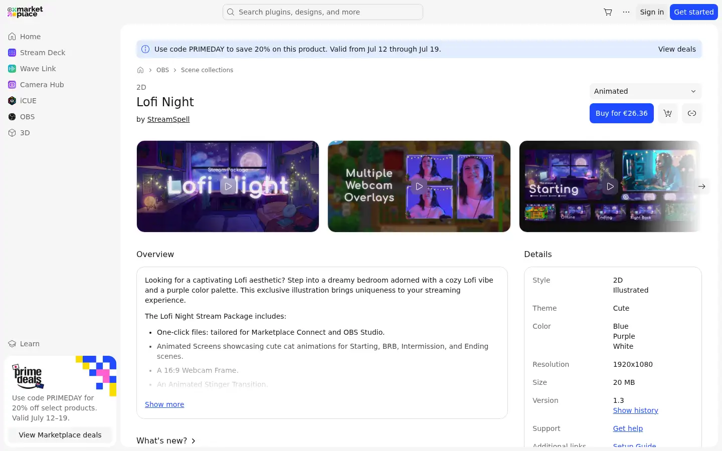 Screenshot of visualsbyimpulse.com