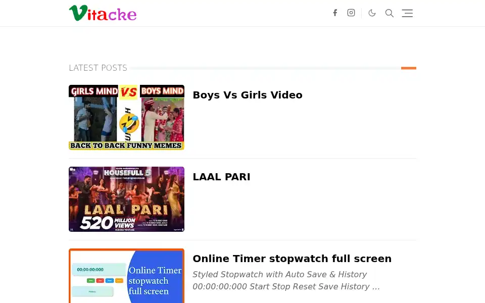 Screenshot of vitacke.site
