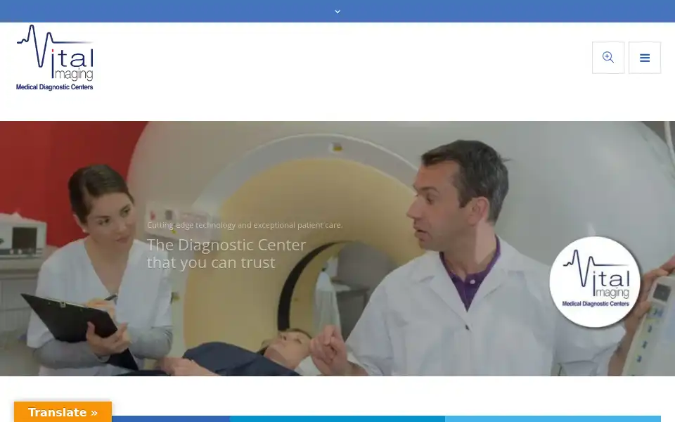 Screenshot of vitalimg.com