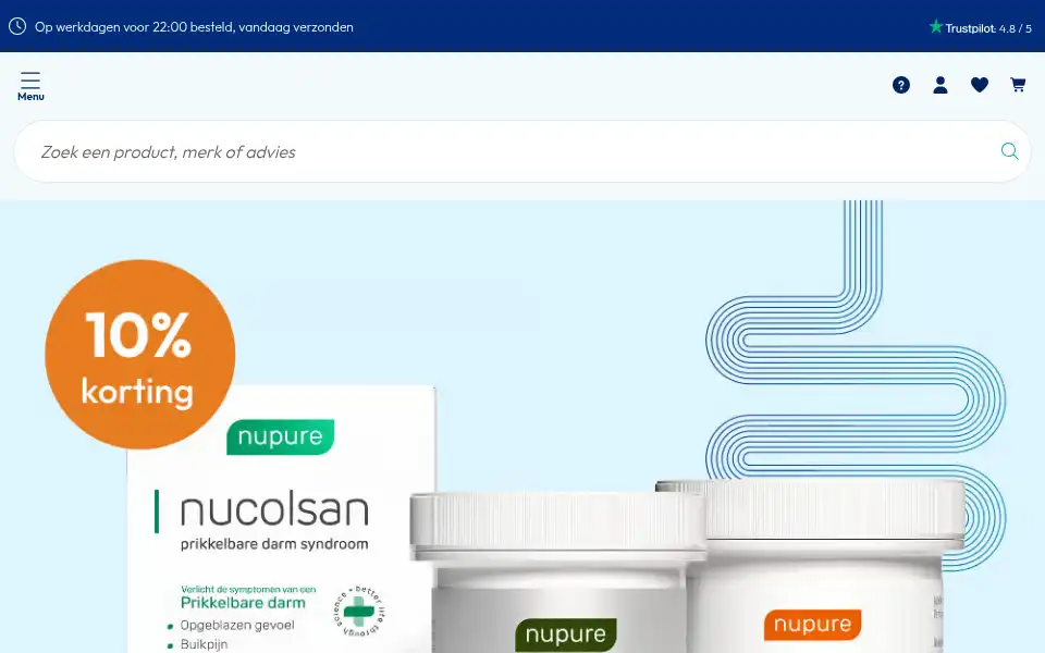 Screenshot of vitaminesoprecept.nl