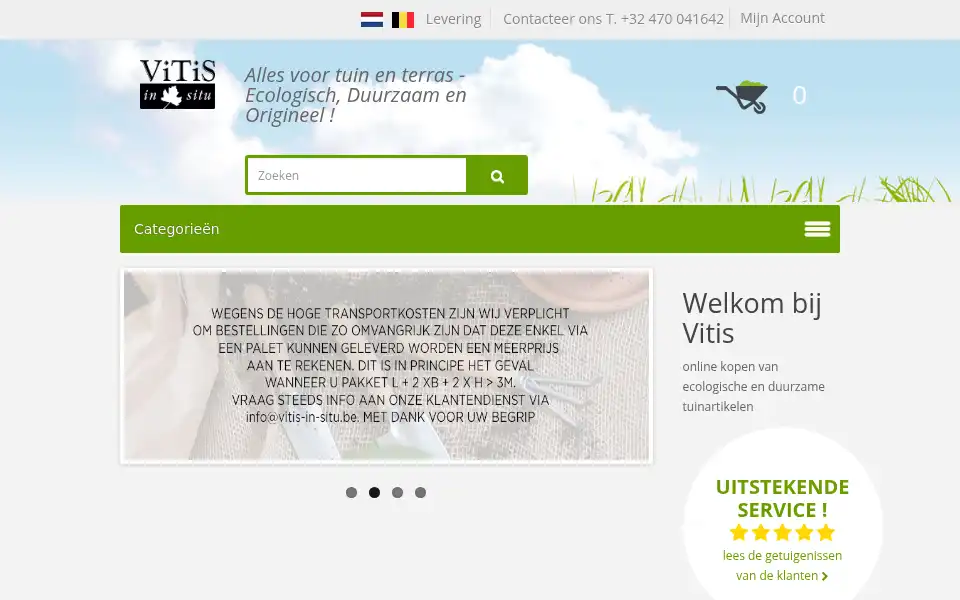 Screenshot of vitis-in-situ.be