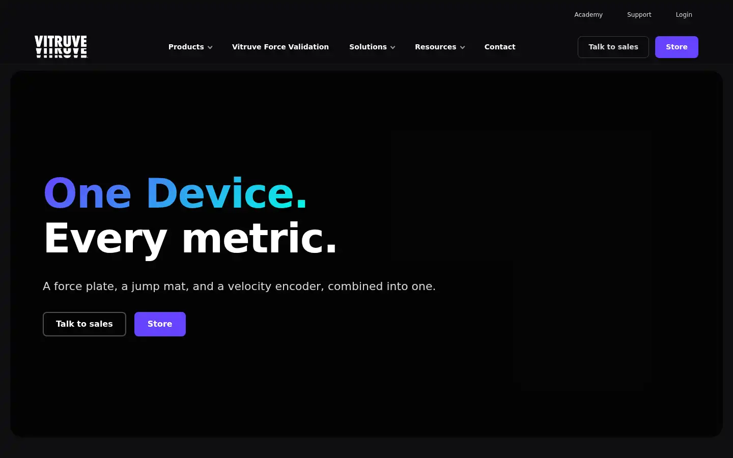 Screenshot of vitruve.fit