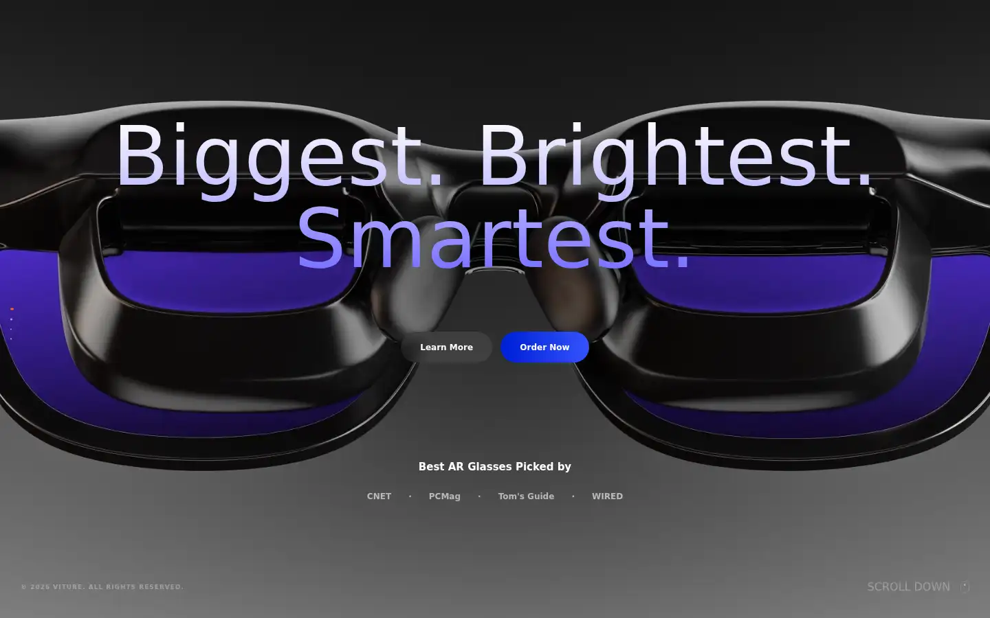 Screenshot of viture.com