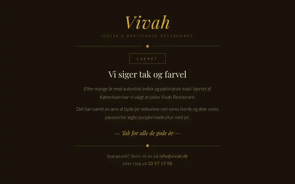 Screenshot of vivah.dk