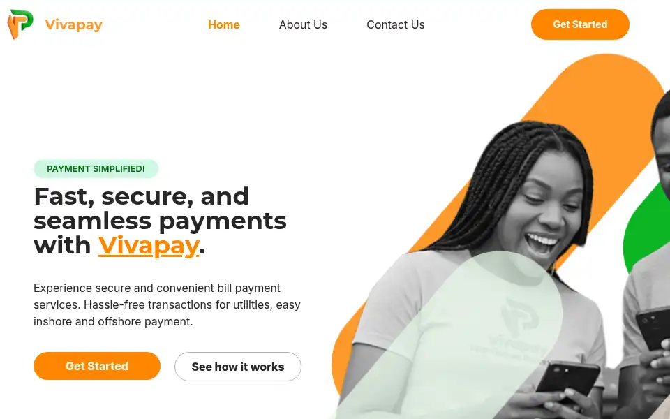 Screenshot of vivapayltd.com
