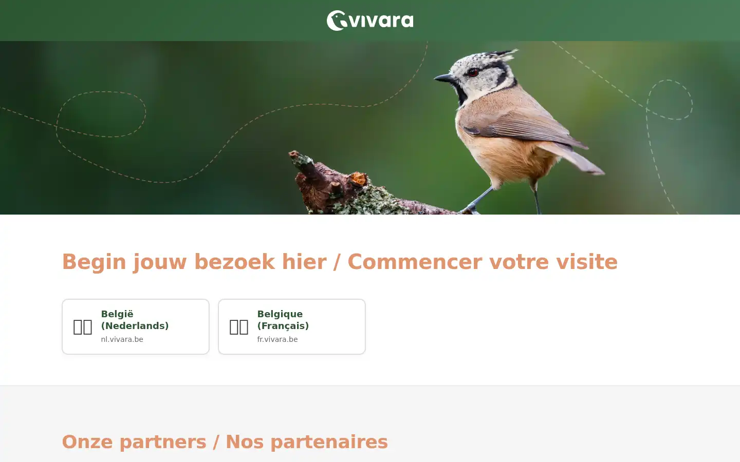 Screenshot of vivara.be