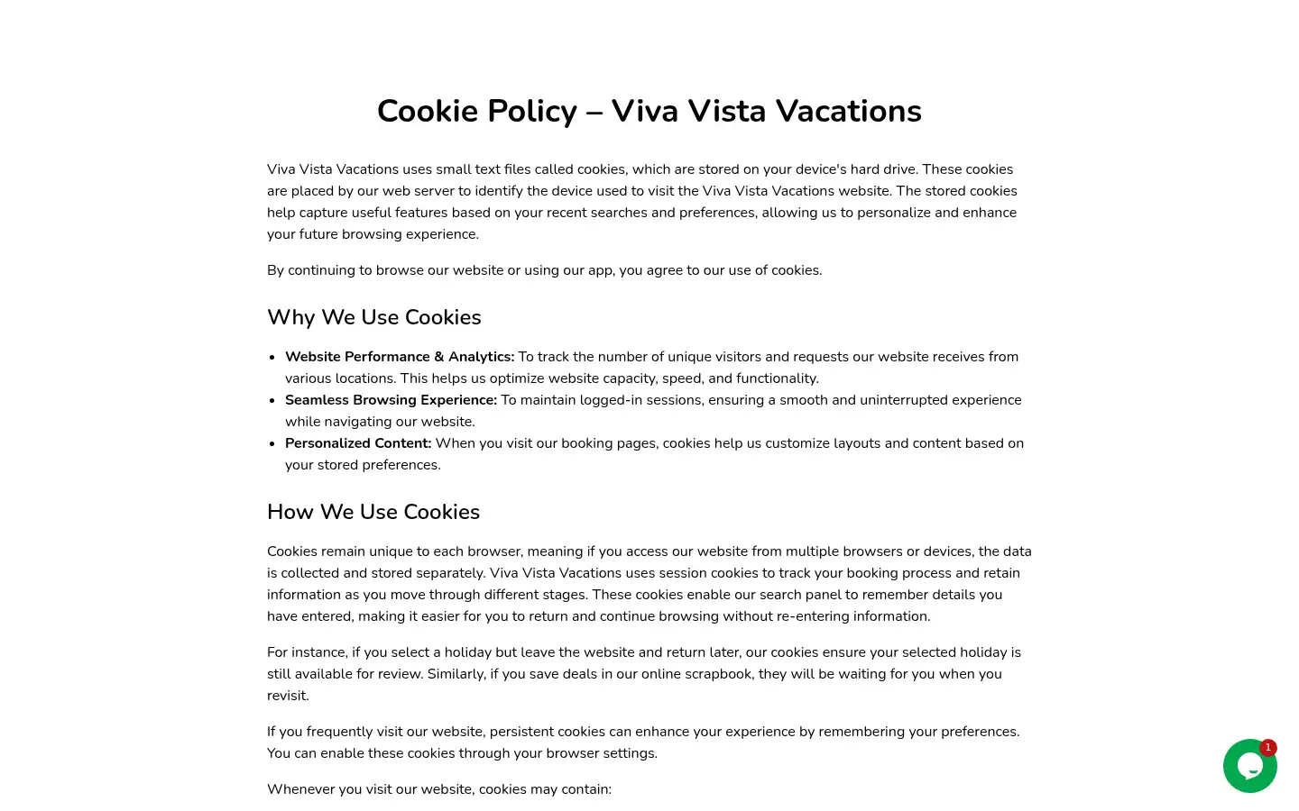 Screenshot of vivavistavacations.co.uk