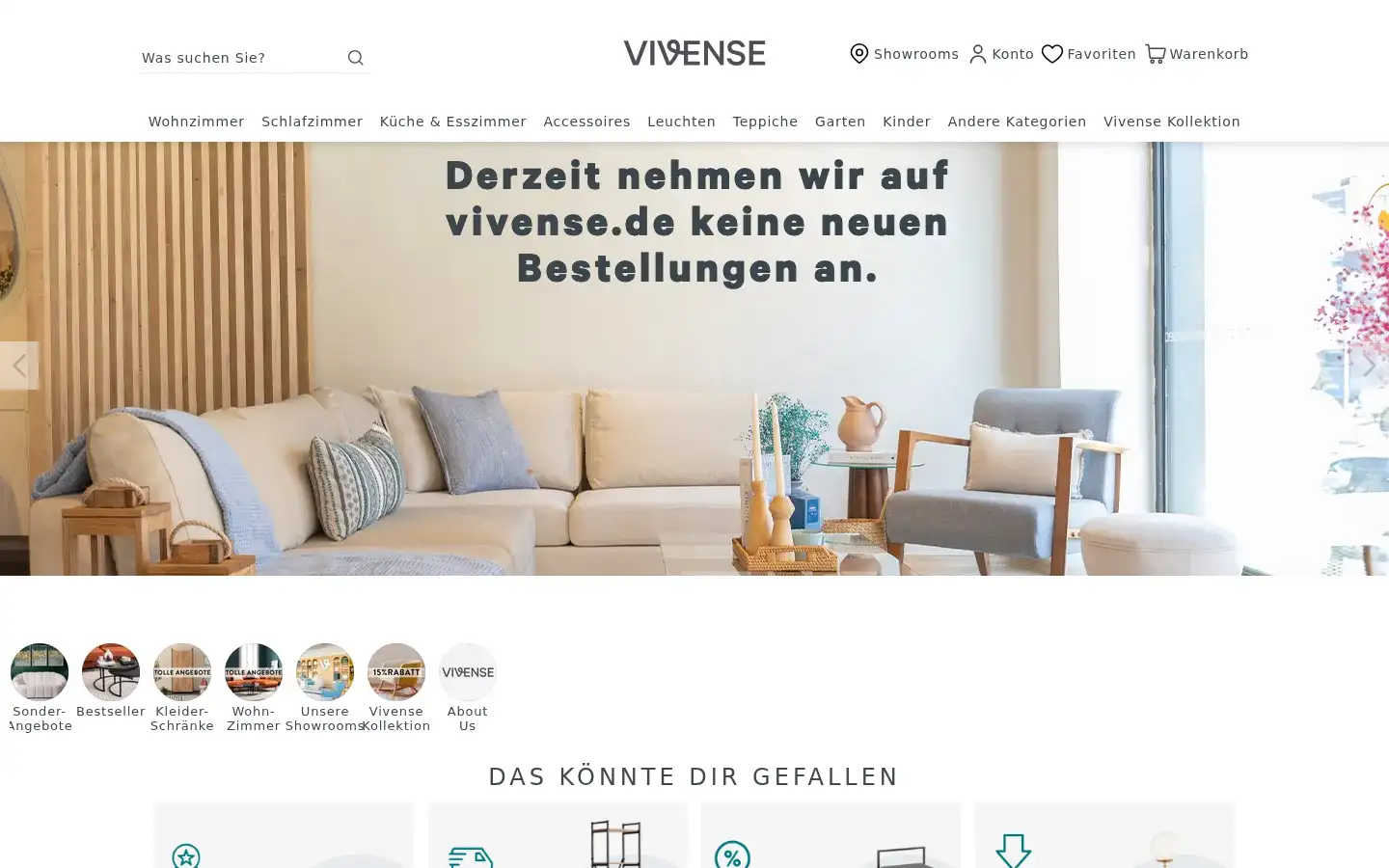 Screenshot of vivenselondon.com