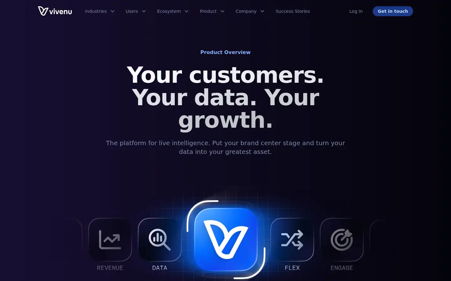 Screenshot of vivenu.com
