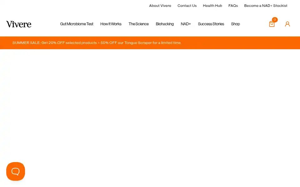 Screenshot of viverelife.co.uk