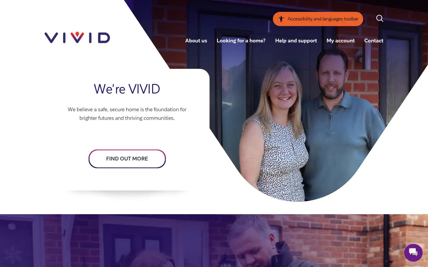 Screenshot of vividhomes.co.uk