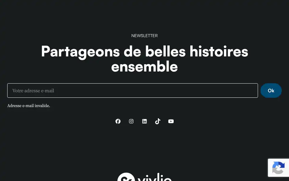 Screenshot of vivlio.com