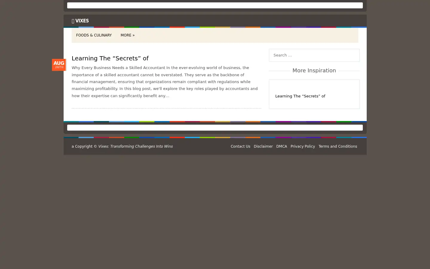 Screenshot of vixes.biz