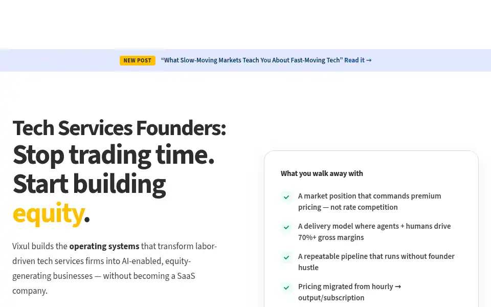 Screenshot of vixul.com