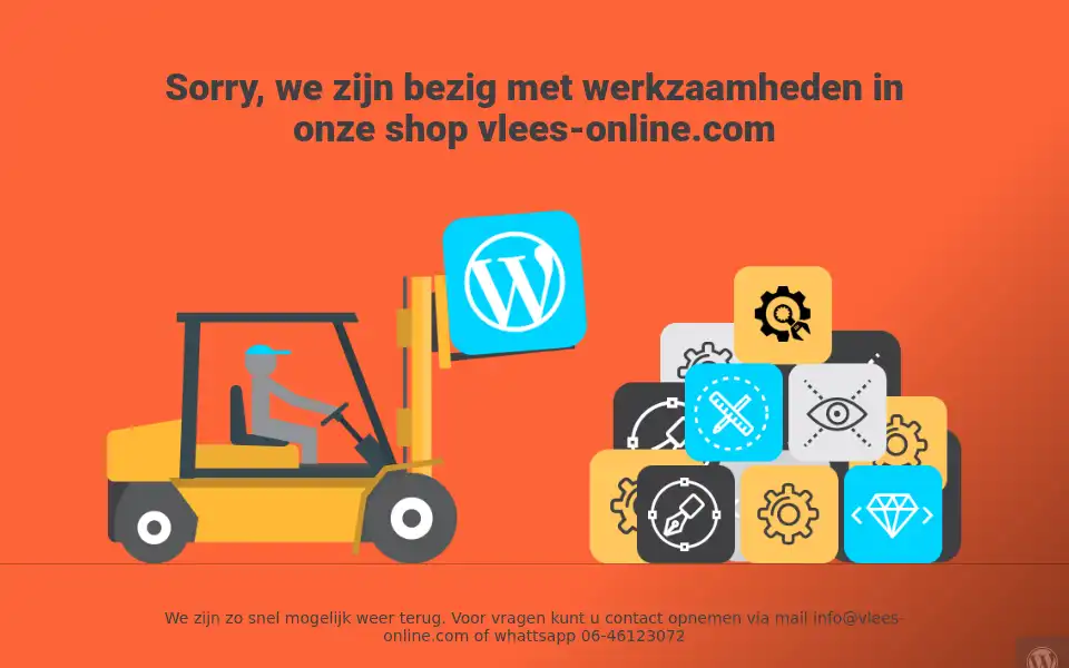 Screenshot of vlees-online.com
