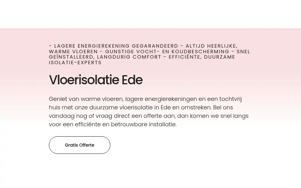 Screenshot of vloerisolatieede.com