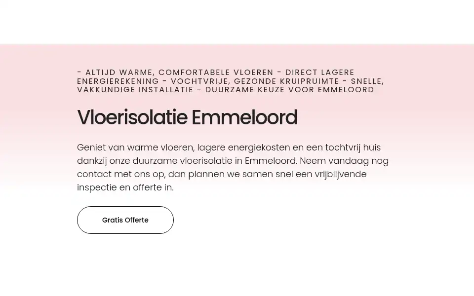 Screenshot of vloerisolatieemmeloord.com