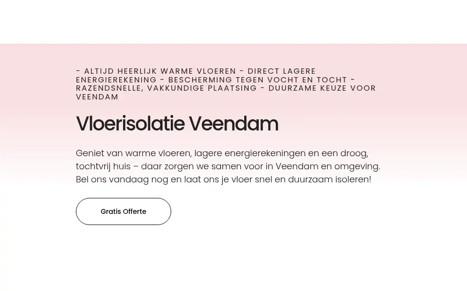 Screenshot of vloerisolatieveendam.com