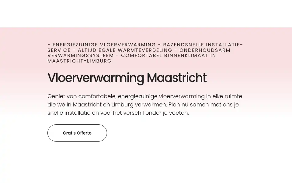 Screenshot of vloerverwarmingmaastricht.com