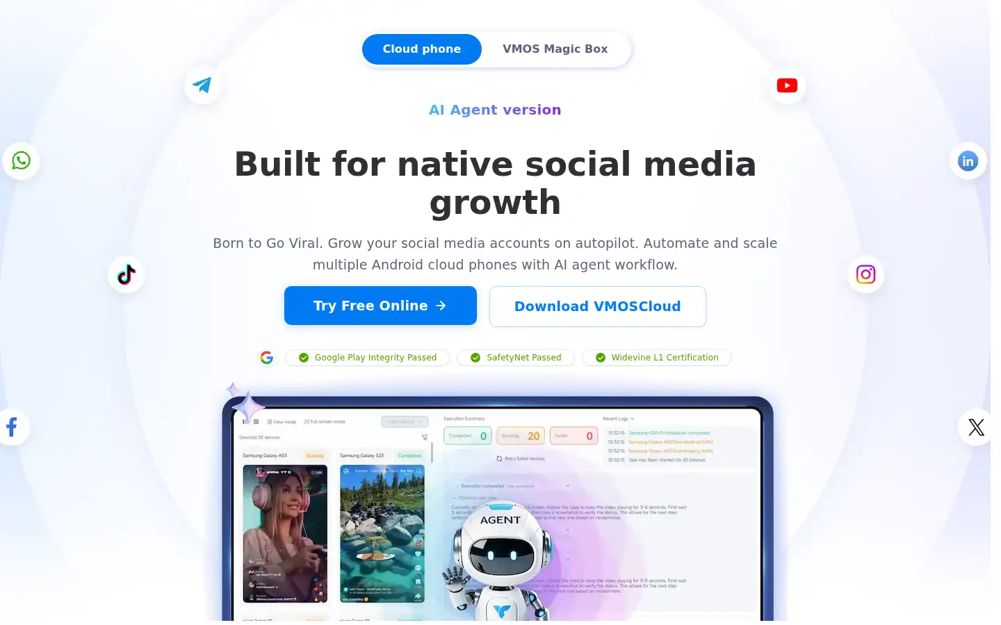 Screenshot of vmoscloud.com