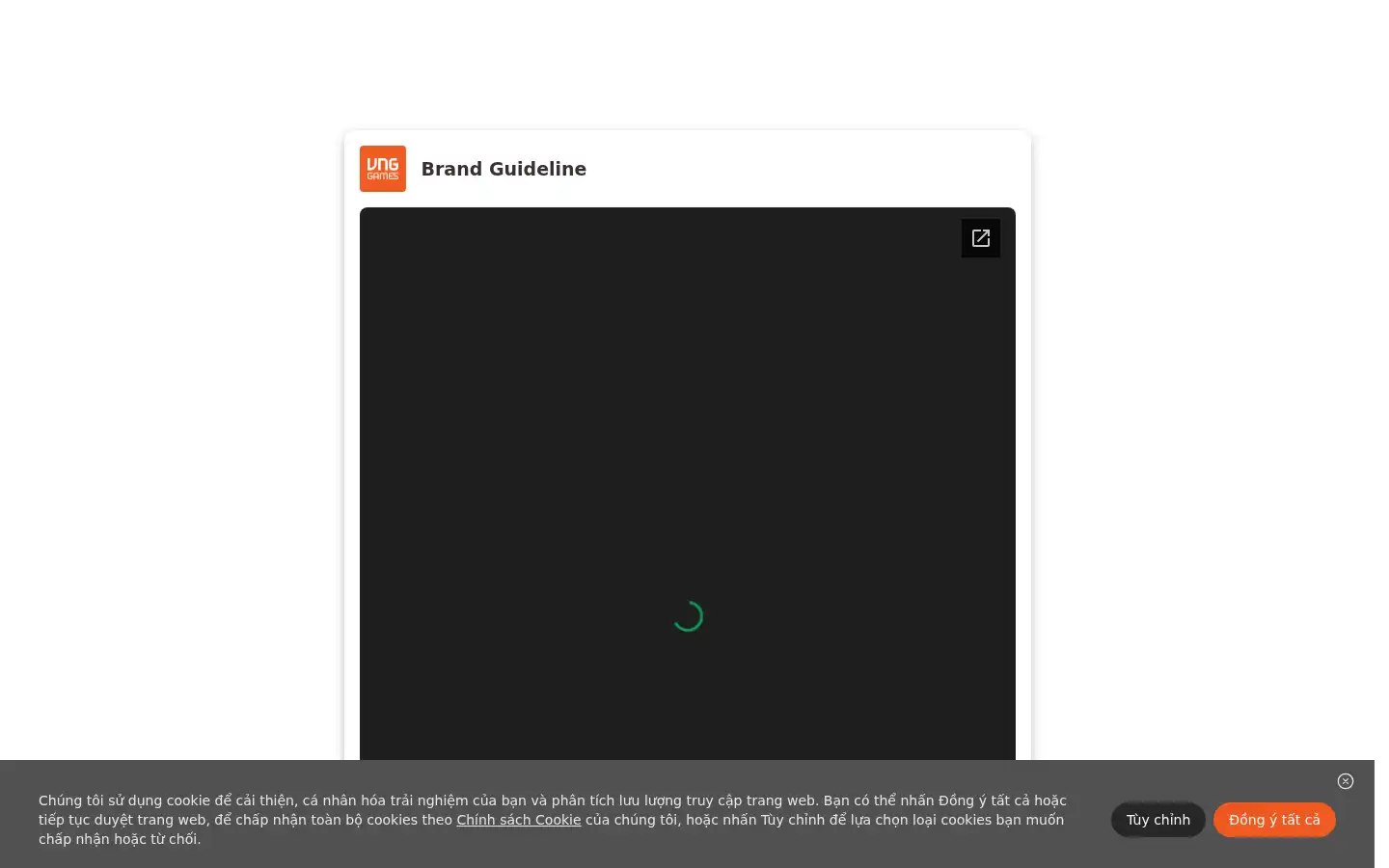 Screenshot of vnggames.com