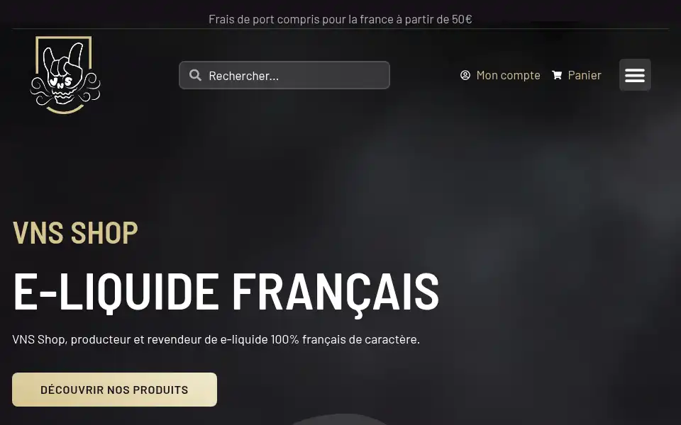 Screenshot of vns-shop.com