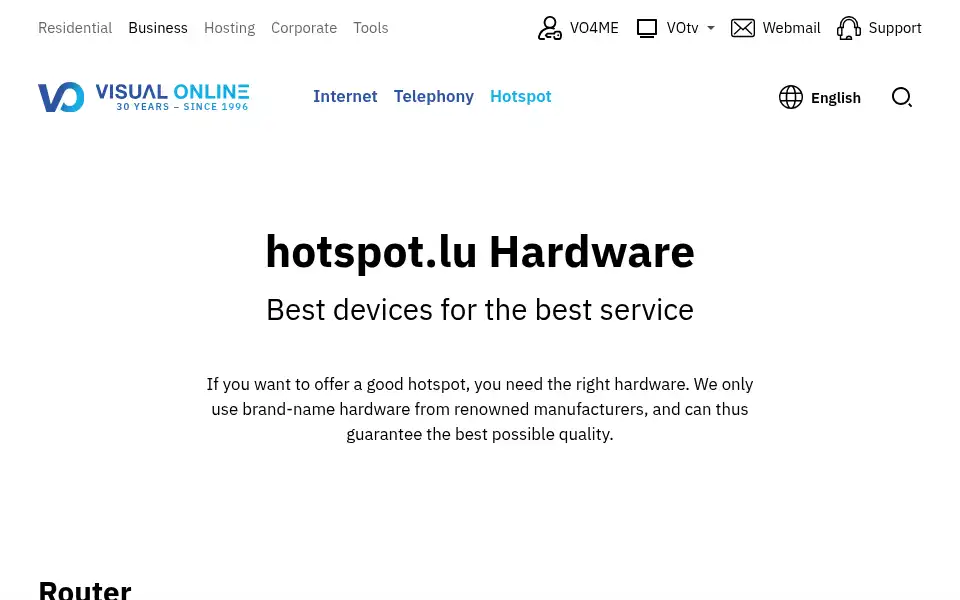 Screenshot of vo.lu