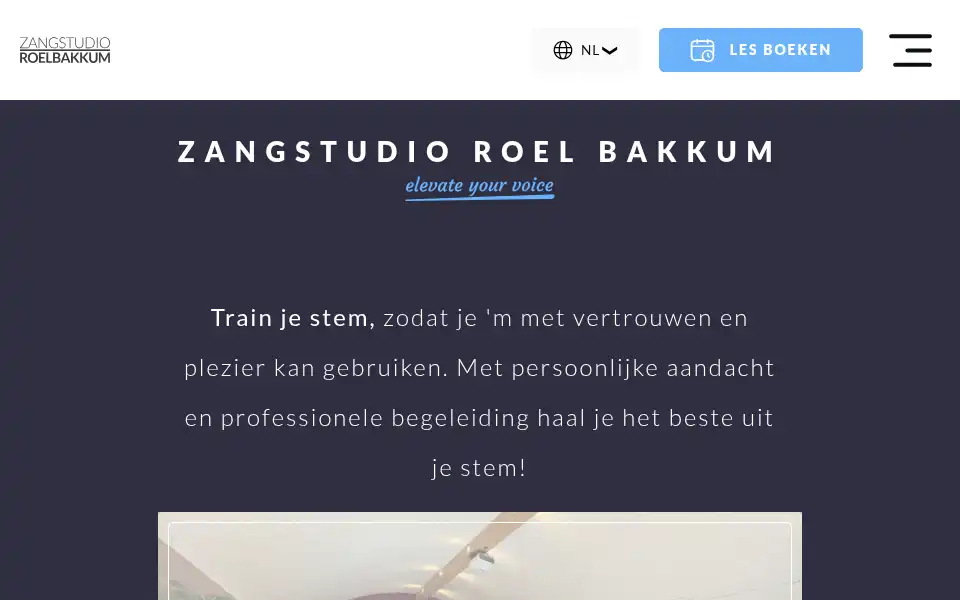 Screenshot of vocalcoach.nl
