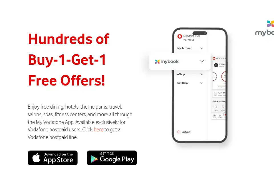 Screenshot of vodafone.qa