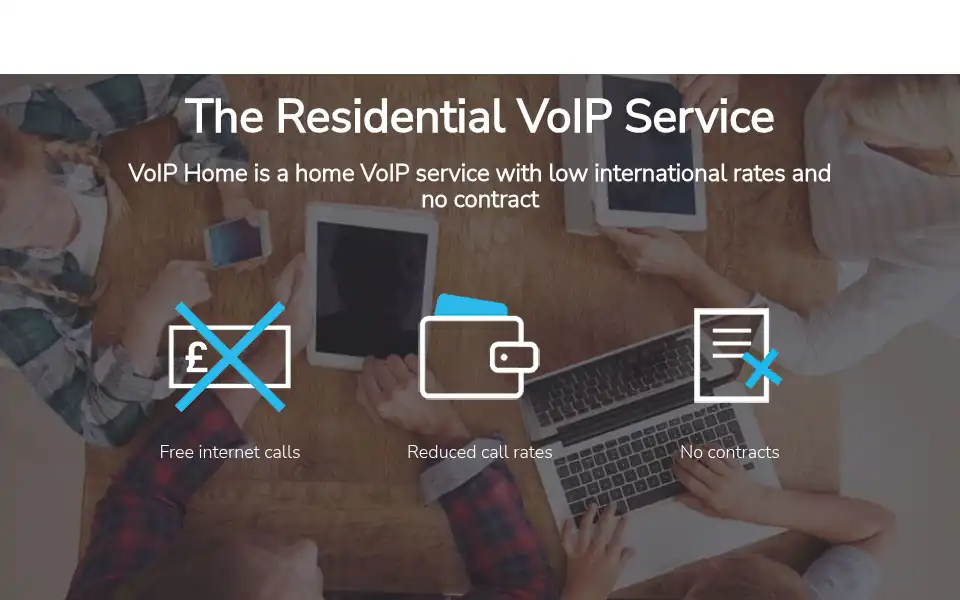 Screenshot of voiphome.com