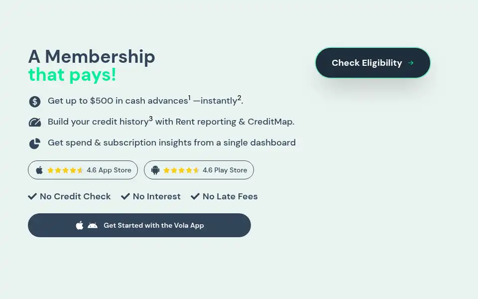 Screenshot of volafinance.com