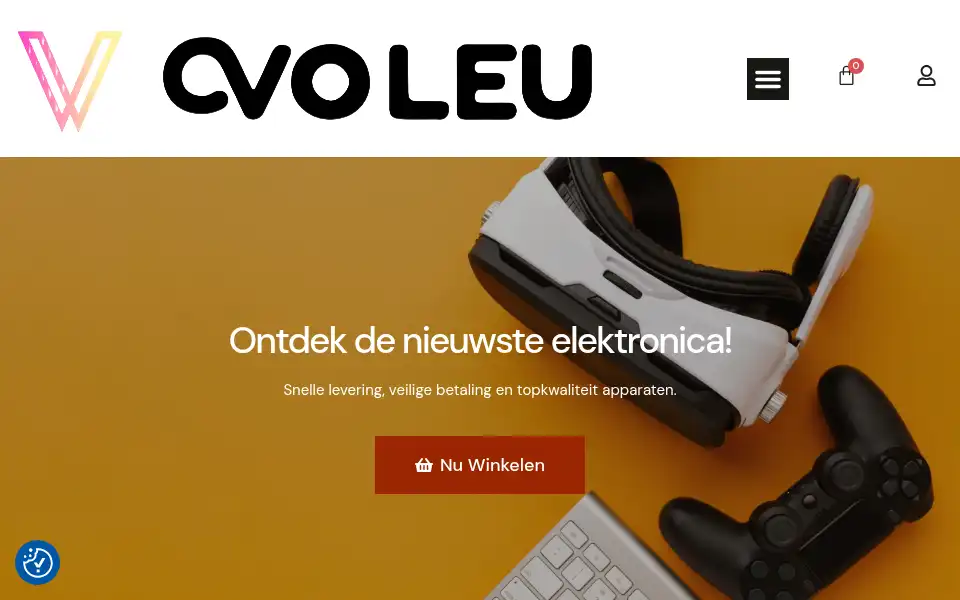 Screenshot of voleu.eu