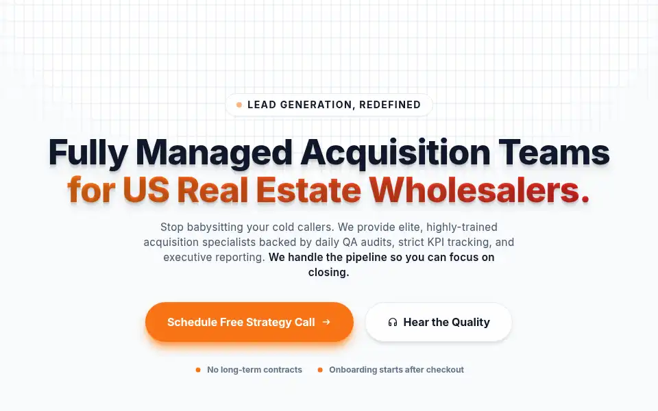 Screenshot of vololeads.com