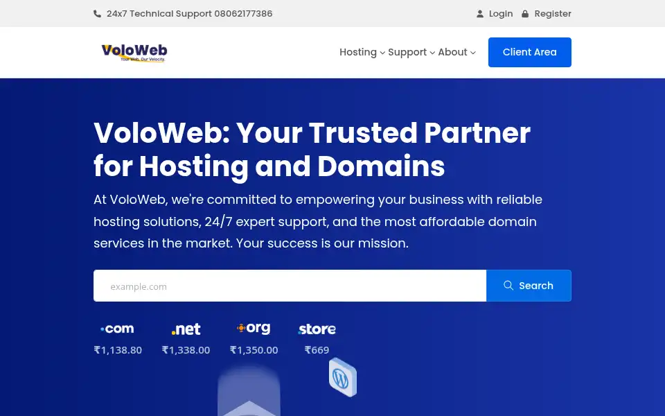 Screenshot of voloweb.io