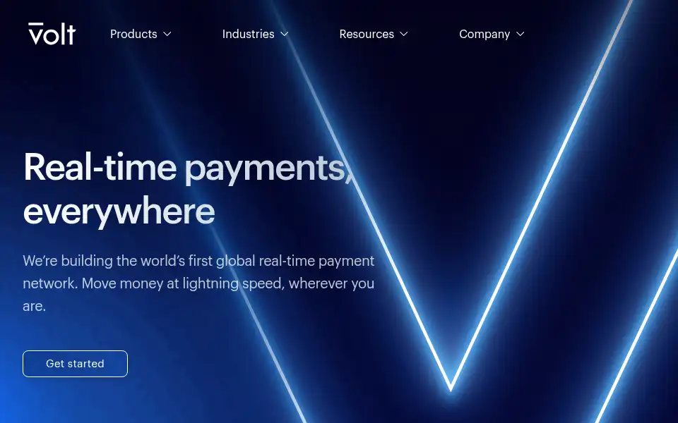 Screenshot of volt.io