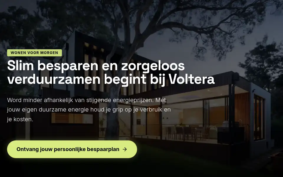 Screenshot of voltera.nl