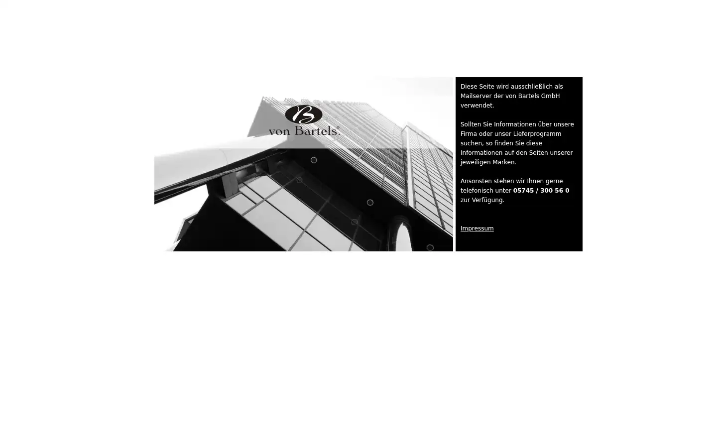Screenshot of vonbartels.de